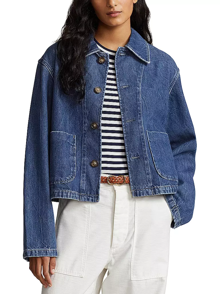 POLO RALPH LAUREN Jeansjacke  dunkelblau