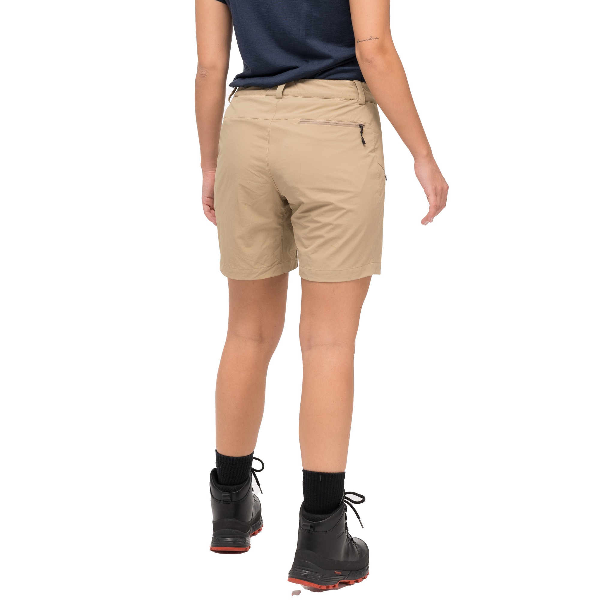 Rabot Light Softshell Shorts Dame Warm Sand