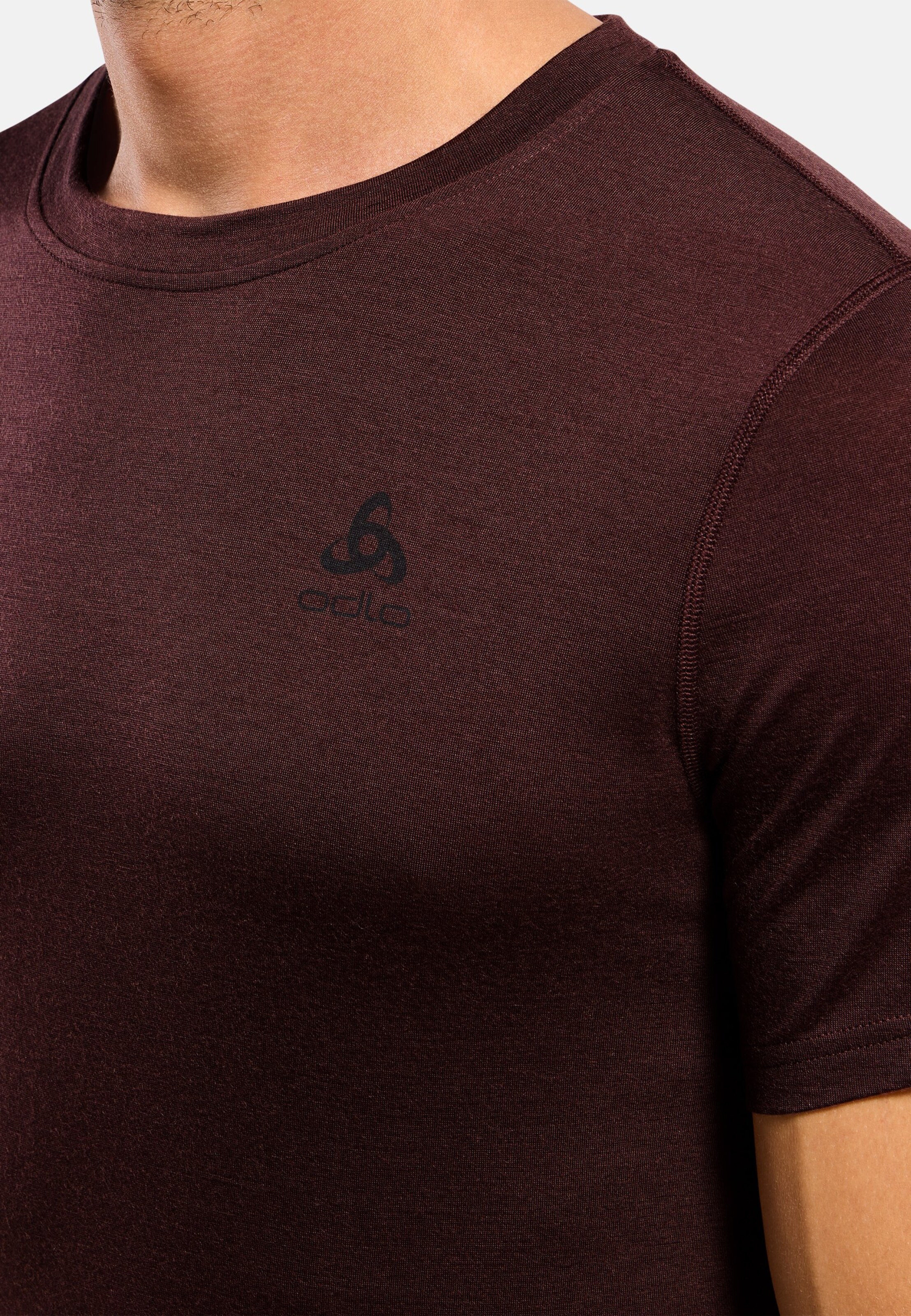 Natural Merino 200 Base Layer T-shirt in fudge