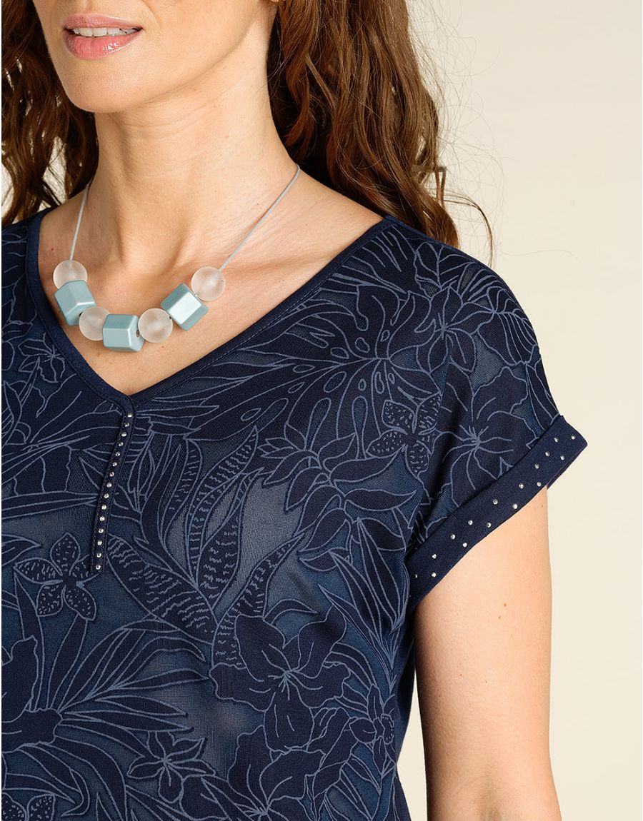 Top en maille féminin