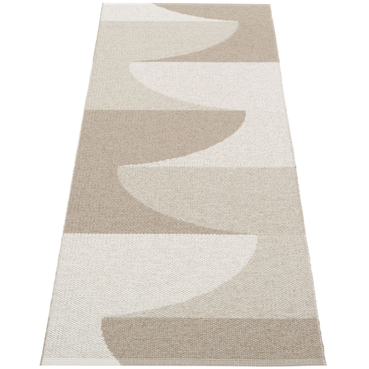 Pappelina Hill teppe 70 × 180 cm, dark linen/grey