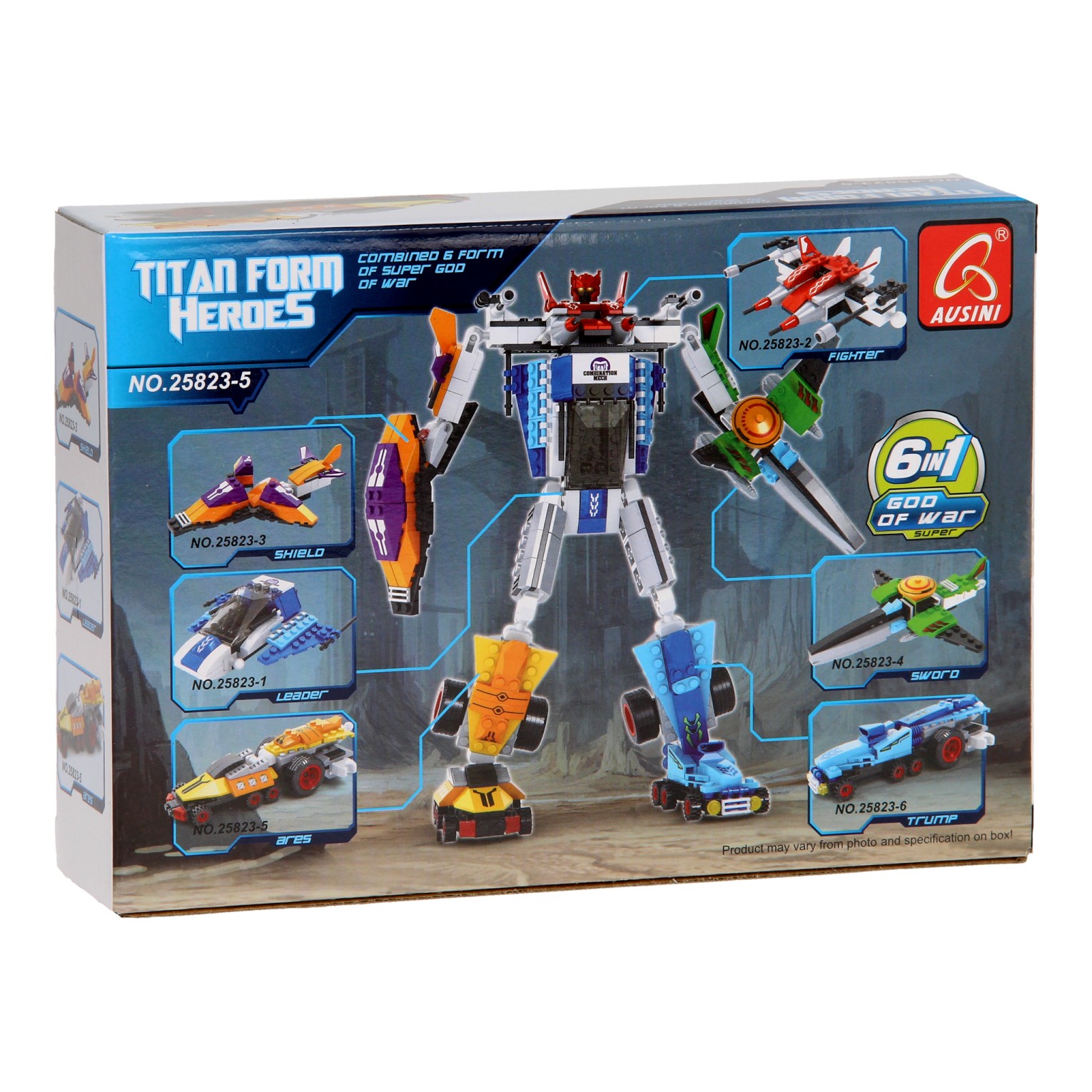 Bouwset Titan Heroes - Space Explorer Oranje, 96dlg.