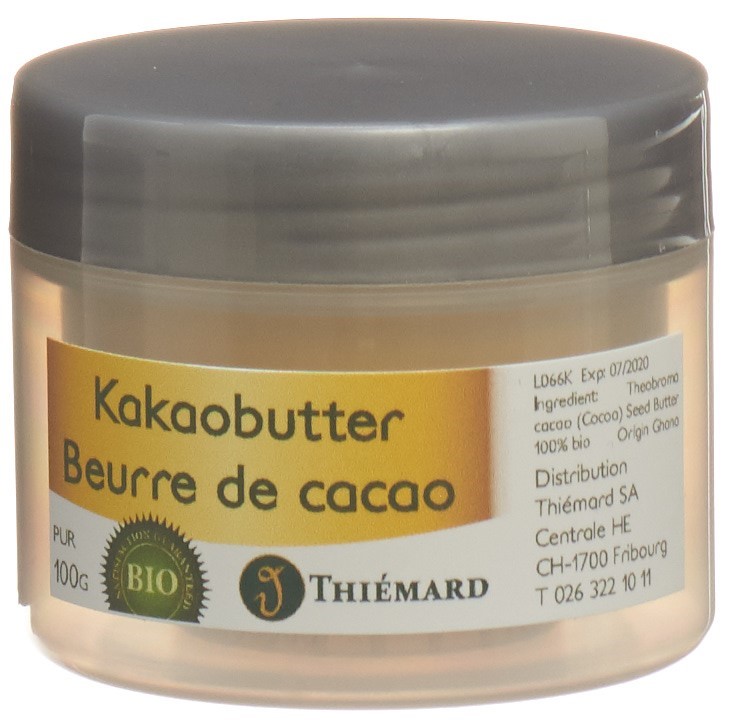 Thiémard Kakaobutter 100 %<br>100 g, pur Bio