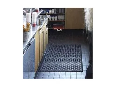Arbejdsmåtte Comfort Flow 85x140cm sort