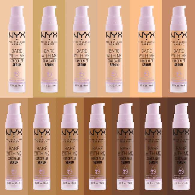 NYX Professional Makeup Bare With Me Concealer Serum BWMCCS02 Light 9,6 ML