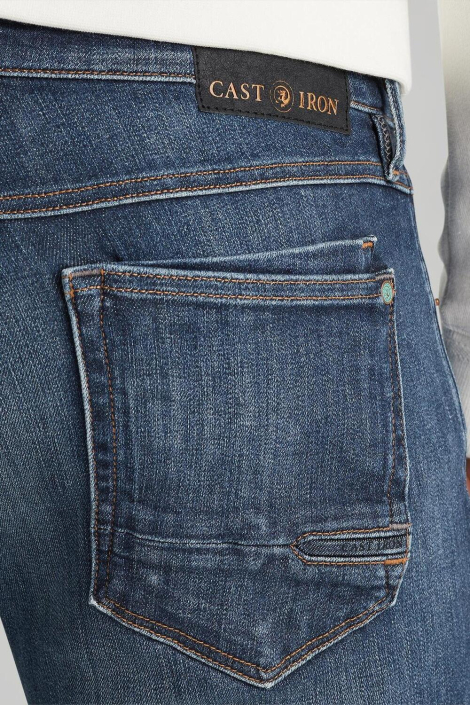 Cast Iron blauwe heren jeans