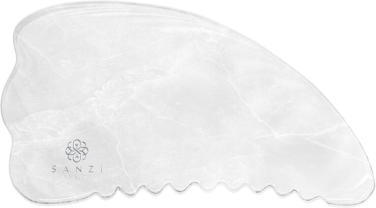 Sanzi Beauty Gua Sha Sculpt White Jade