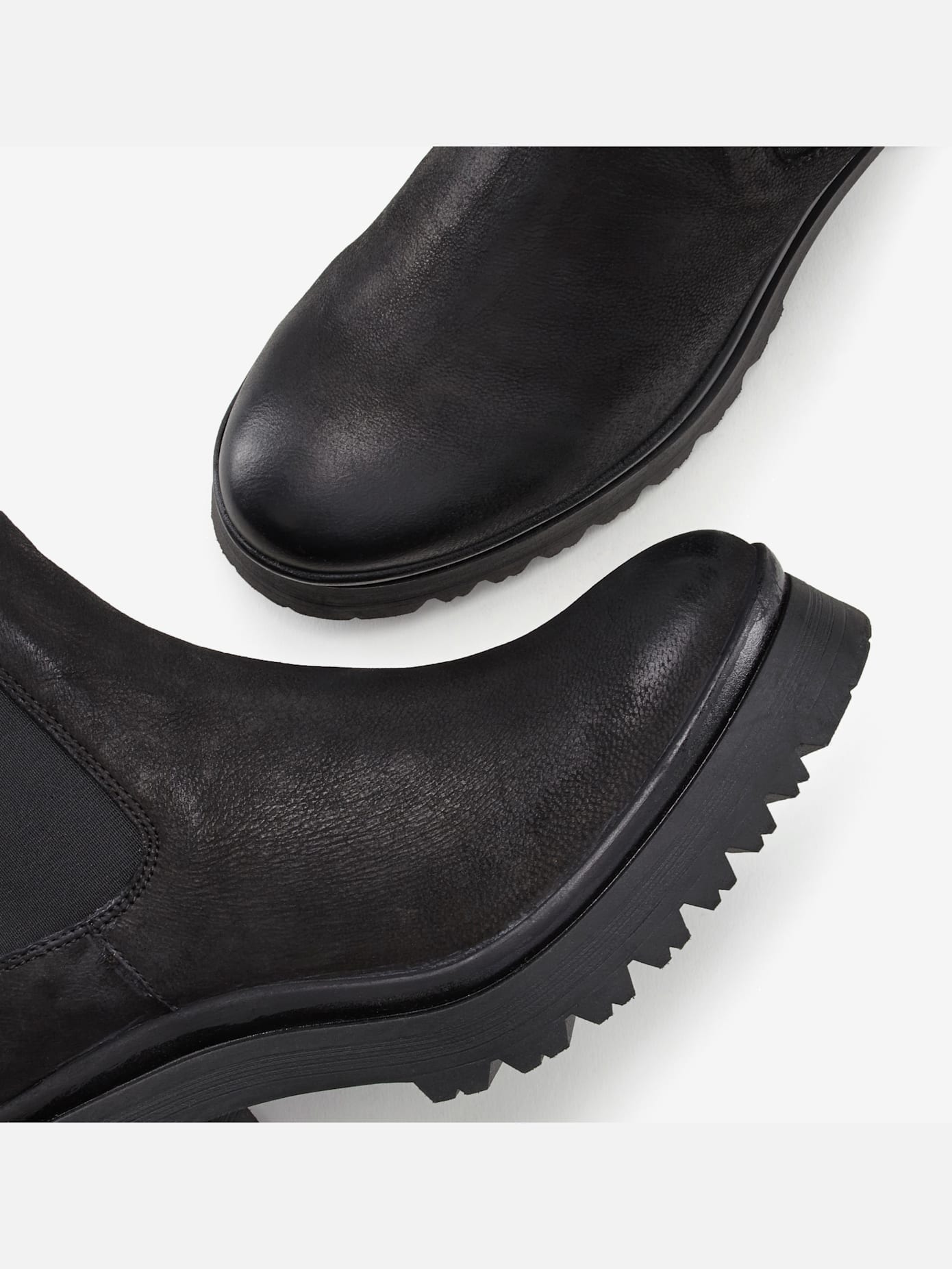 Bottines chelsea bottines d'hiver en cuir de qualité