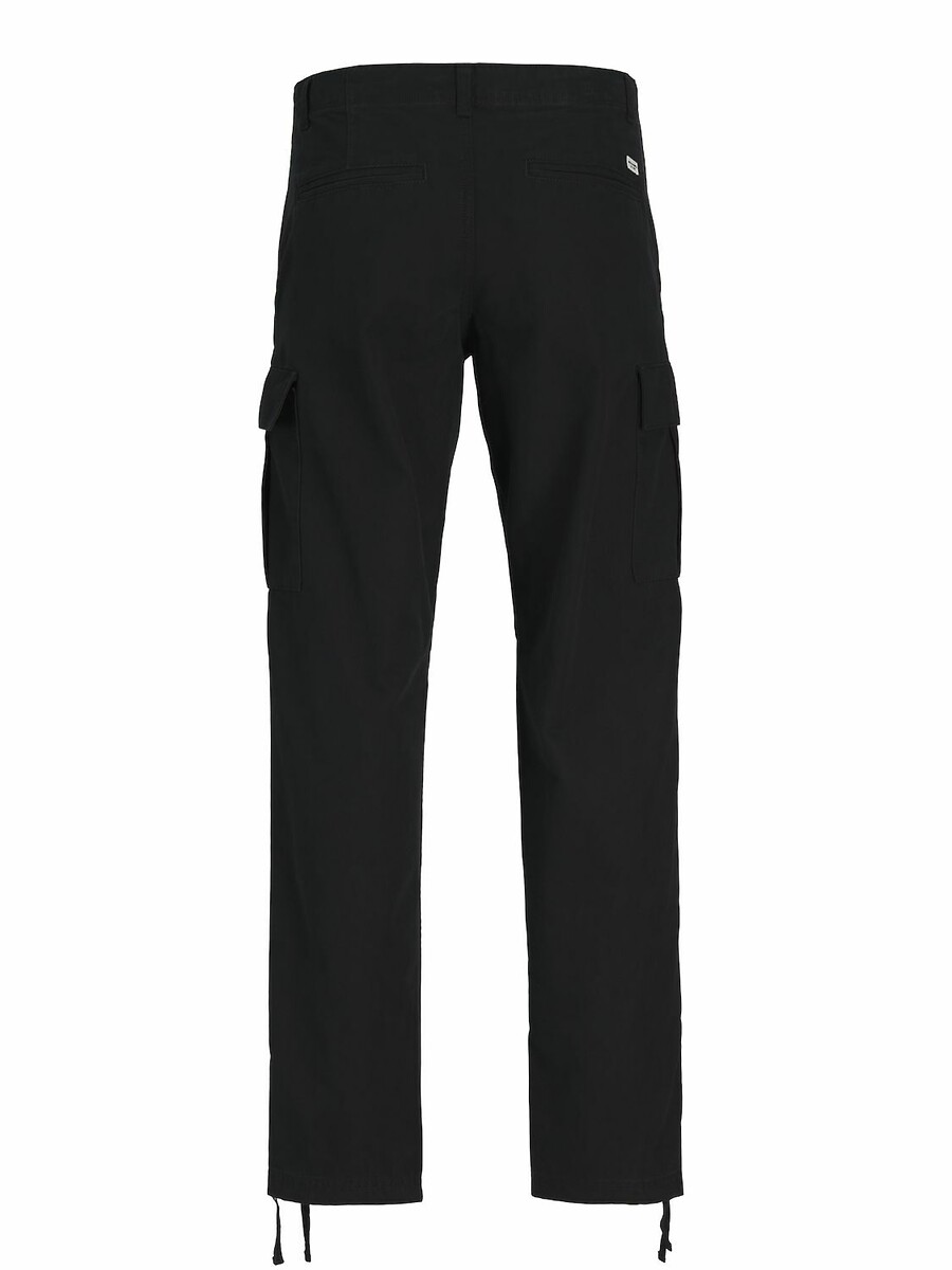 JACK & JONES<br>Calças cargo com a barra dobrada