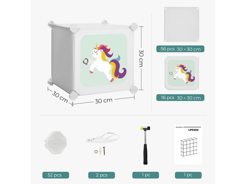 Songmics Regal mit diversen Aufbauarten Kinderregal