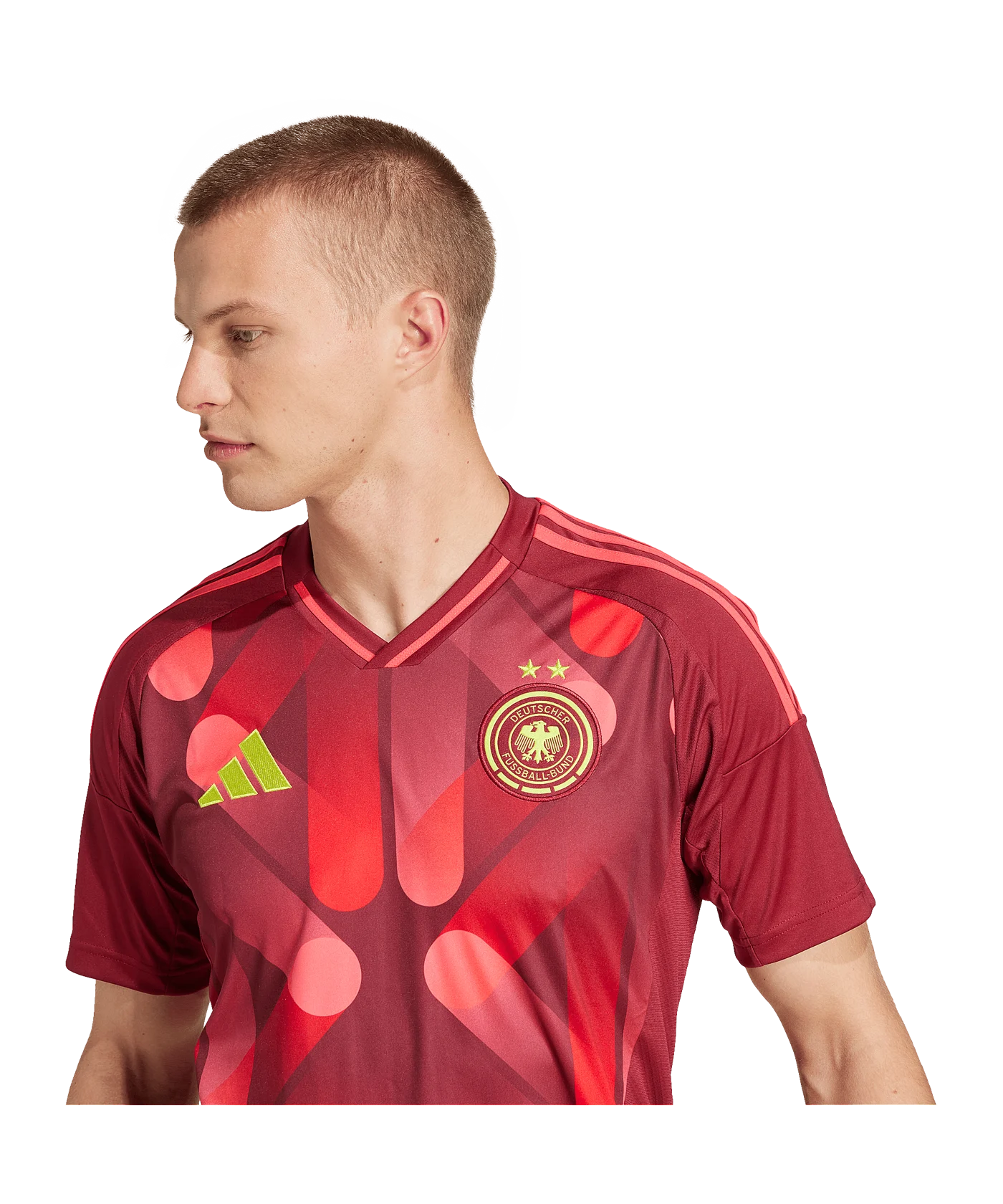 adidas DFB Deutschland Trikot Away EM 2025 Rot
