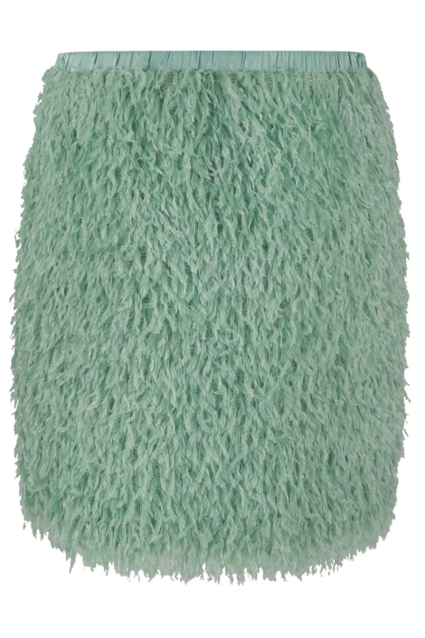 Fluresk groene dames rok