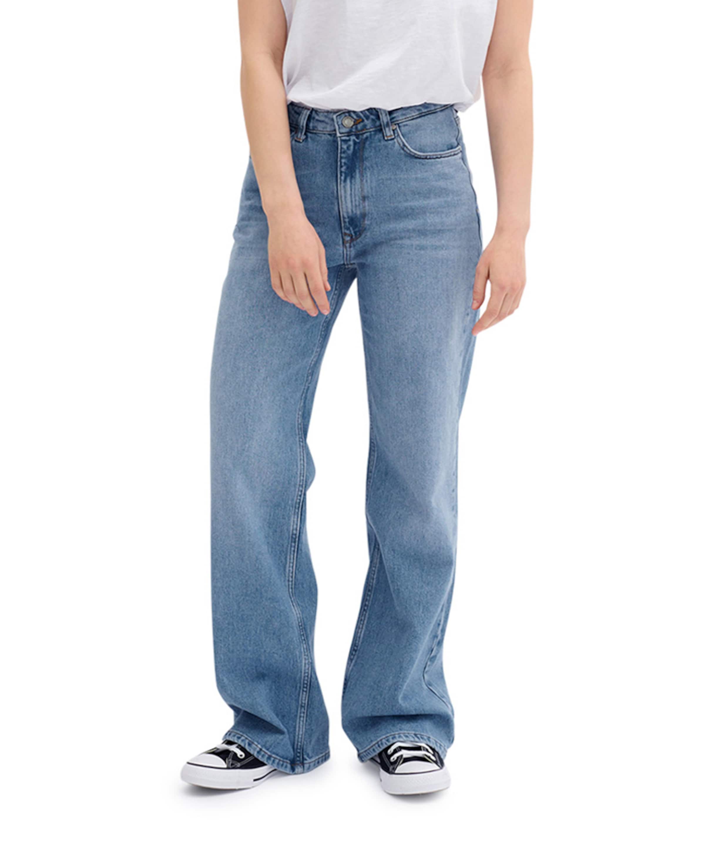 My Essential Wardrobe 35 THE LOUIS 139 HIGH WIDE Y dames jeans blauw