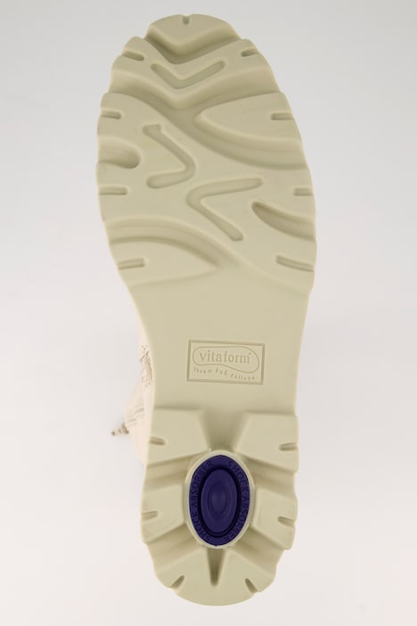 Vitaform Lederstiefel, L-Schaft, Smok-Effekt, Weite K