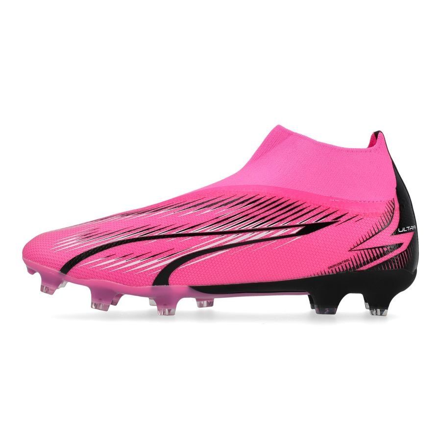 PUMA Ultra Match   Laceless FG/AG Phenomenal - Poison Pink/Blanc/Noir