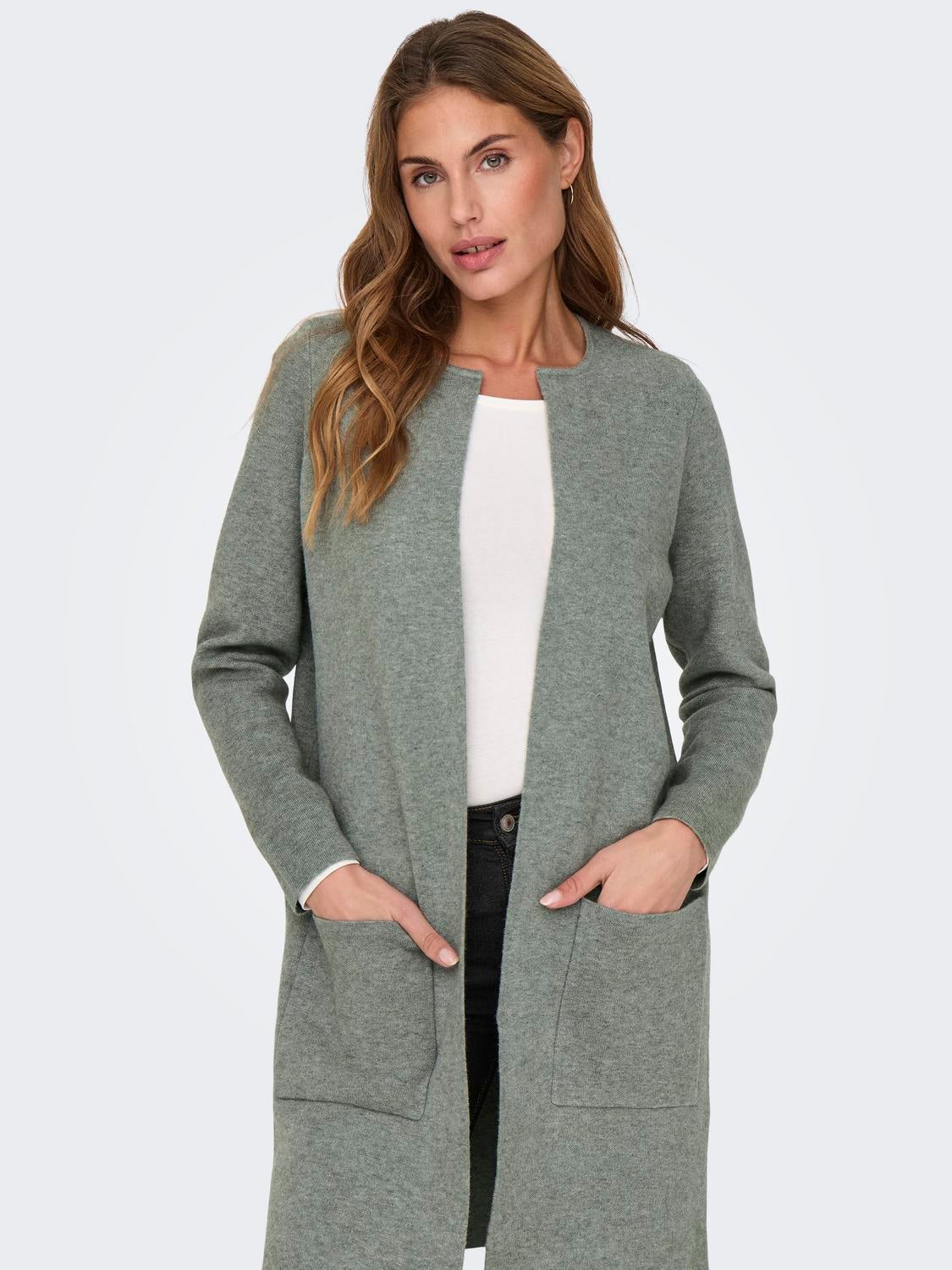 ONLRIVER Strickjacke Agave Green