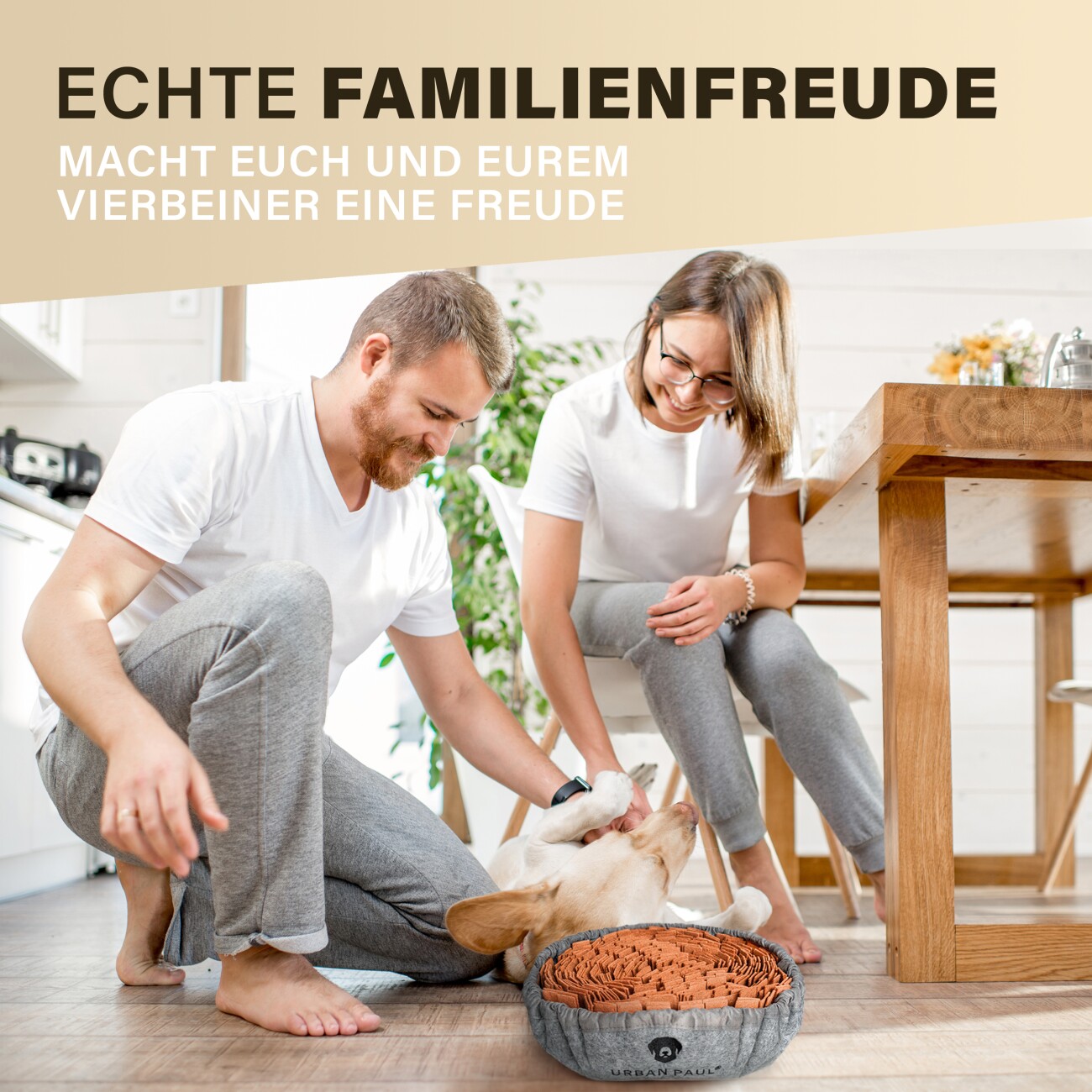 URBAN PAUL Schnüffelteppich - grau