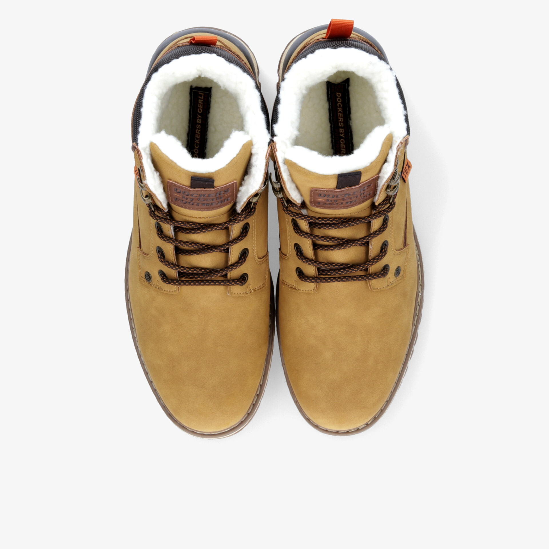 Dockers Herren Schnürboots gelb