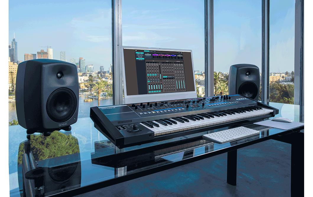 Synthesizer JUNO-X<br>Programmierbarer polyphoner Synthesizer
