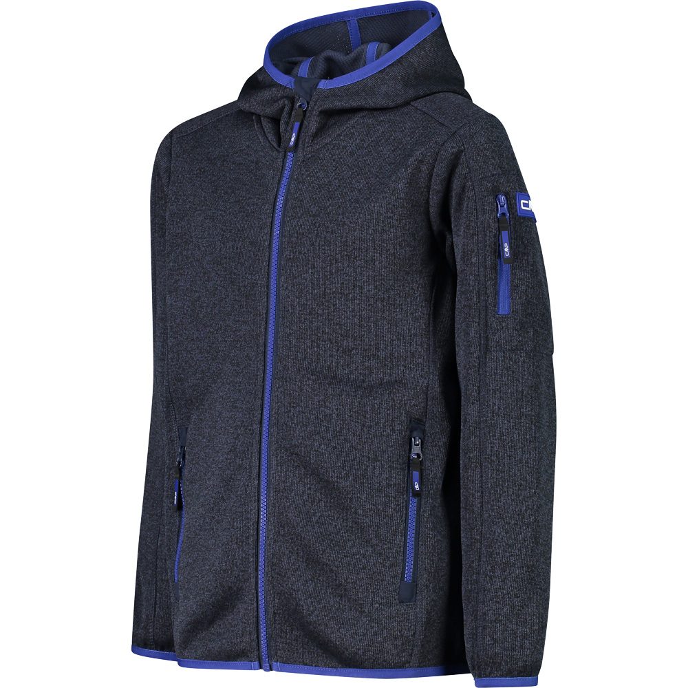 CMP Fix Hood Fleecejacke Kinder blue light blue