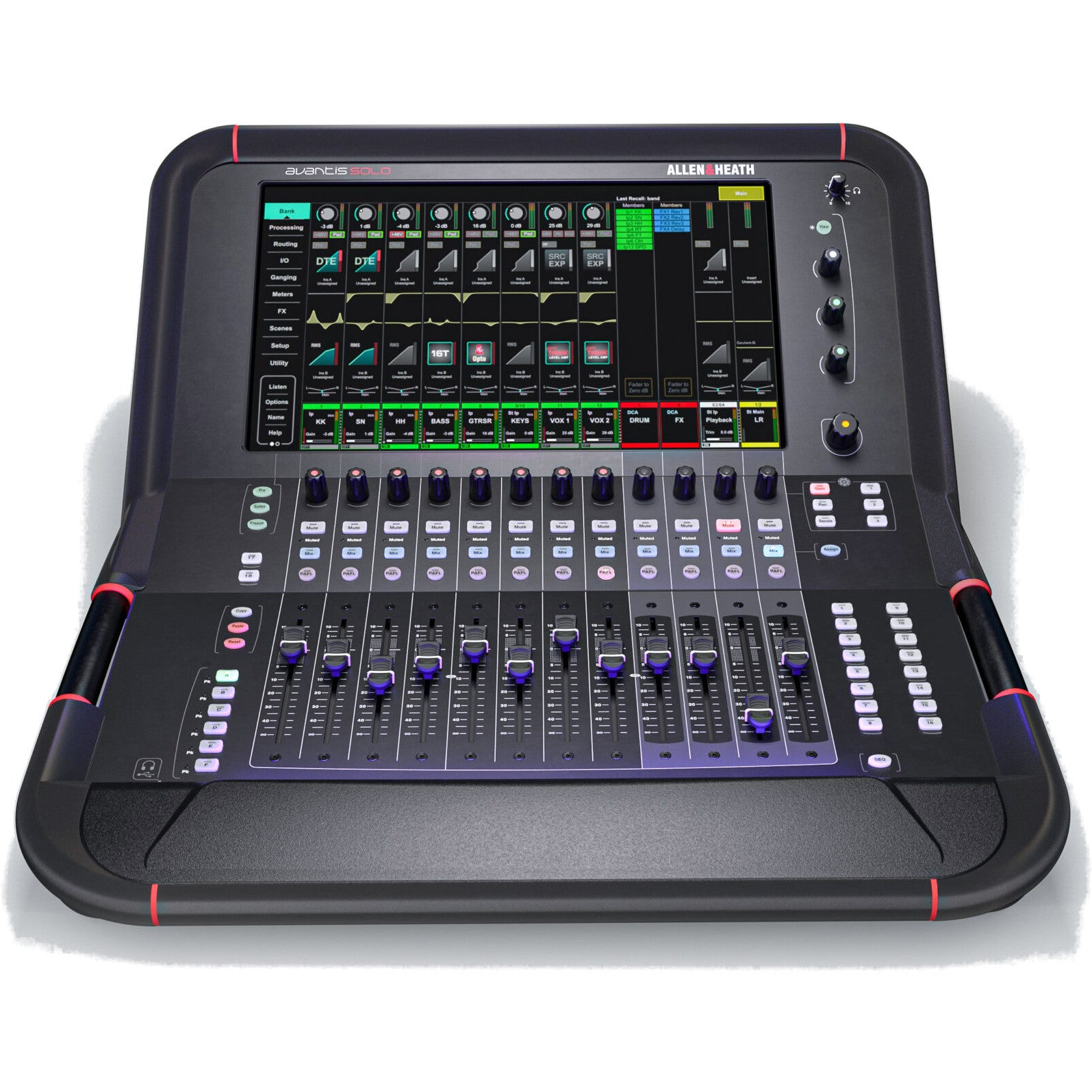 Allen & Heath Avantis Solo digitale mixer 64 in / 42 bus 96 kHz