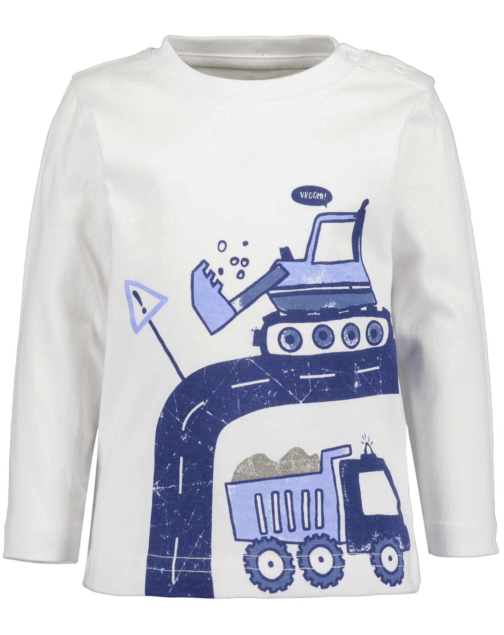 Langarmshirt TRAFFIC in weiß