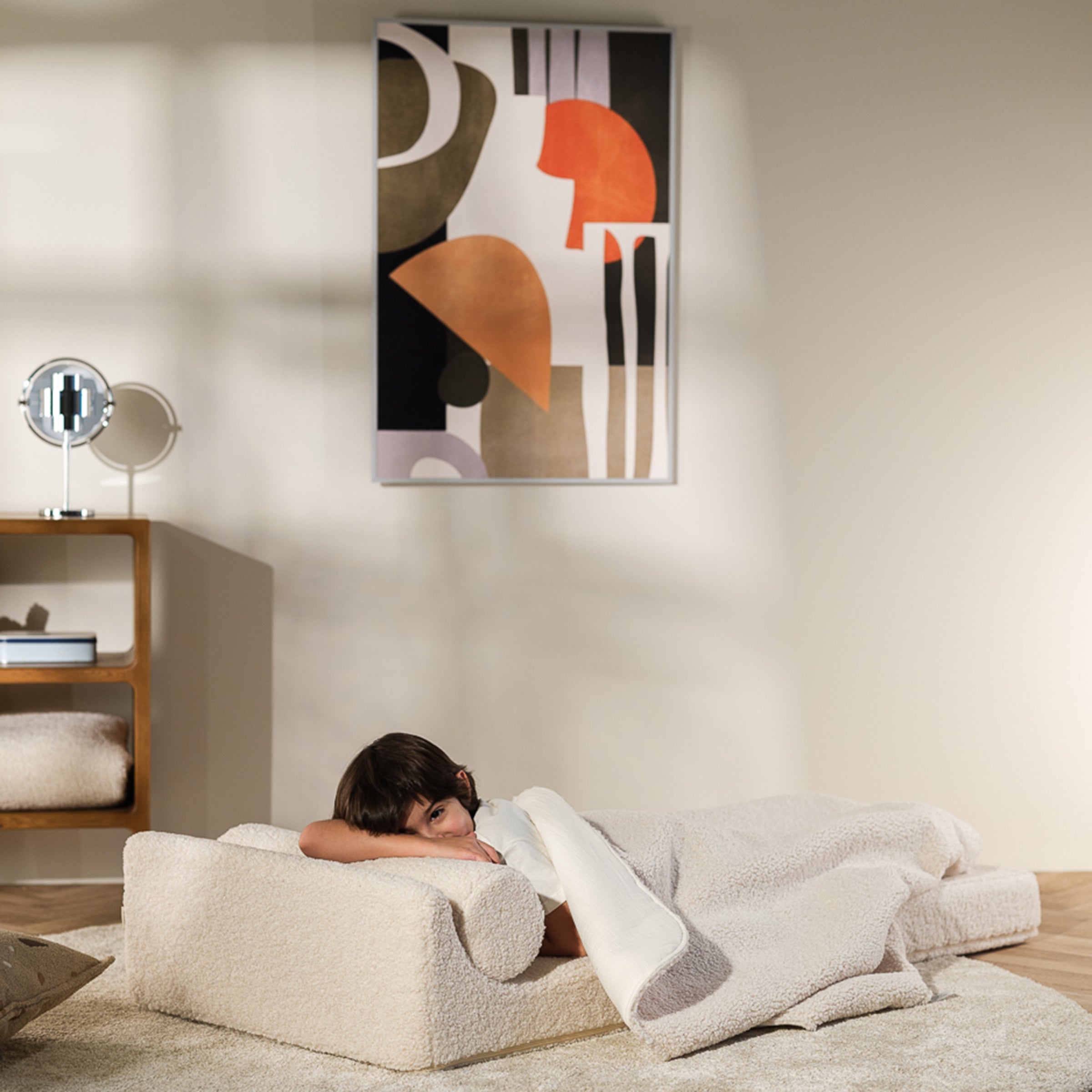 Wigiwama Sessel Flipster Cream White