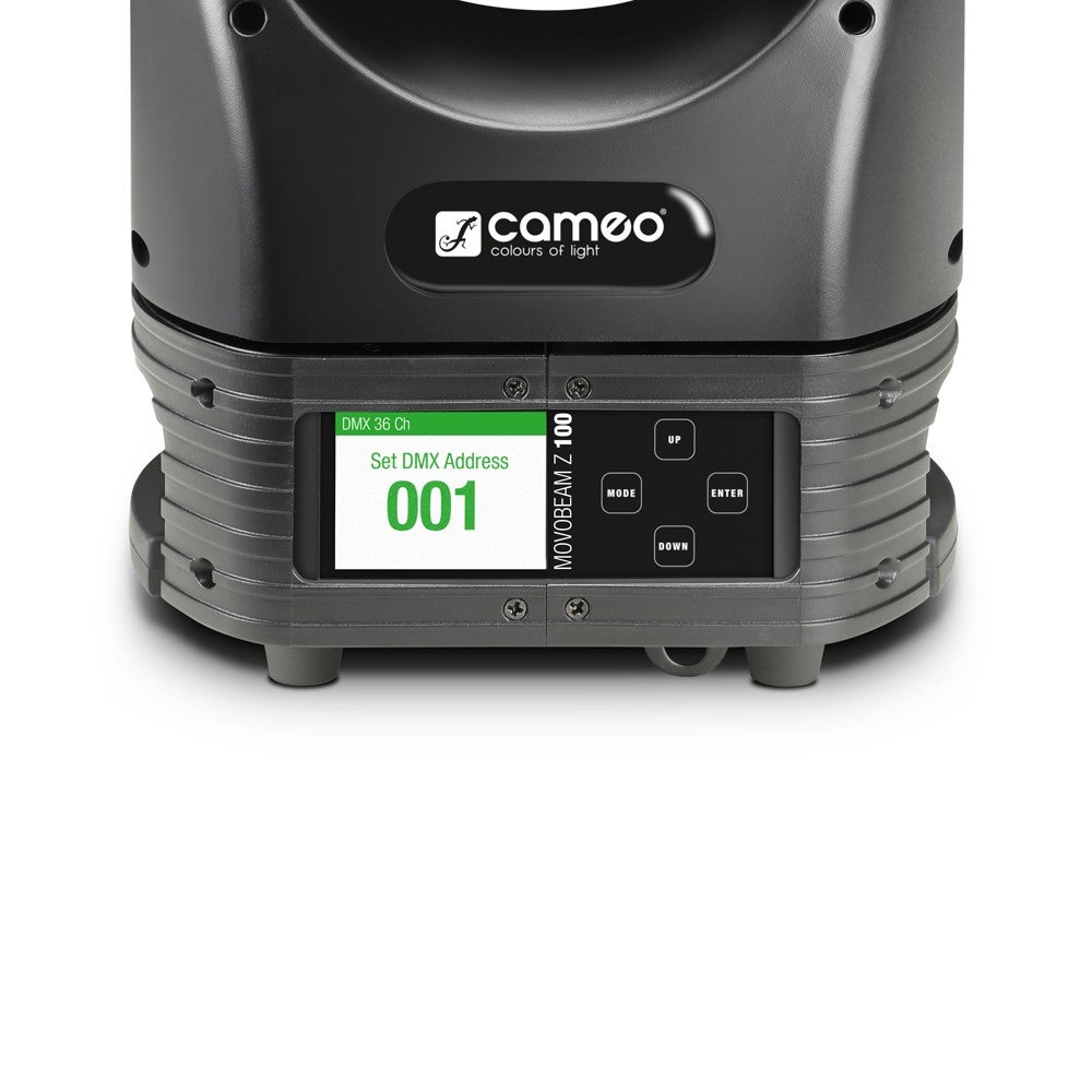 Cameo MOVO BEAM Z100 beam moving head met LED ring