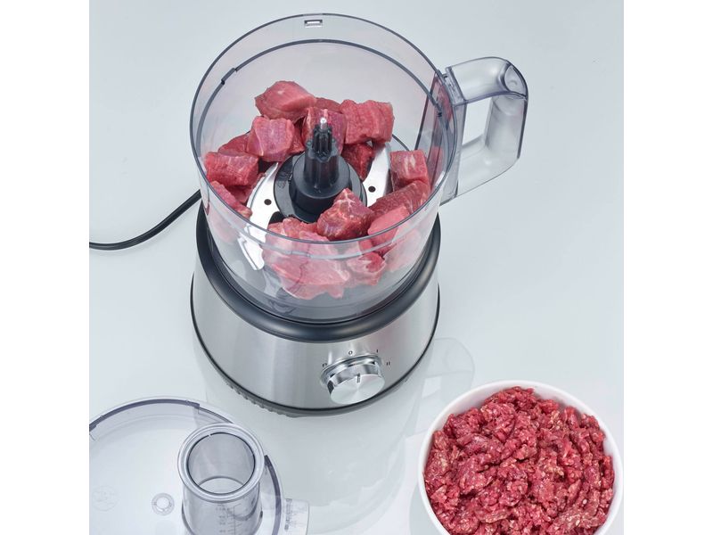 Severin Food Processor KM 3892 Schwarz/Silber Multifunktionale Küchenmaschine