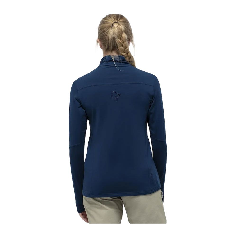 Norrona FALKETIND WARM1 STRETCH - Polaire Femme indigo night