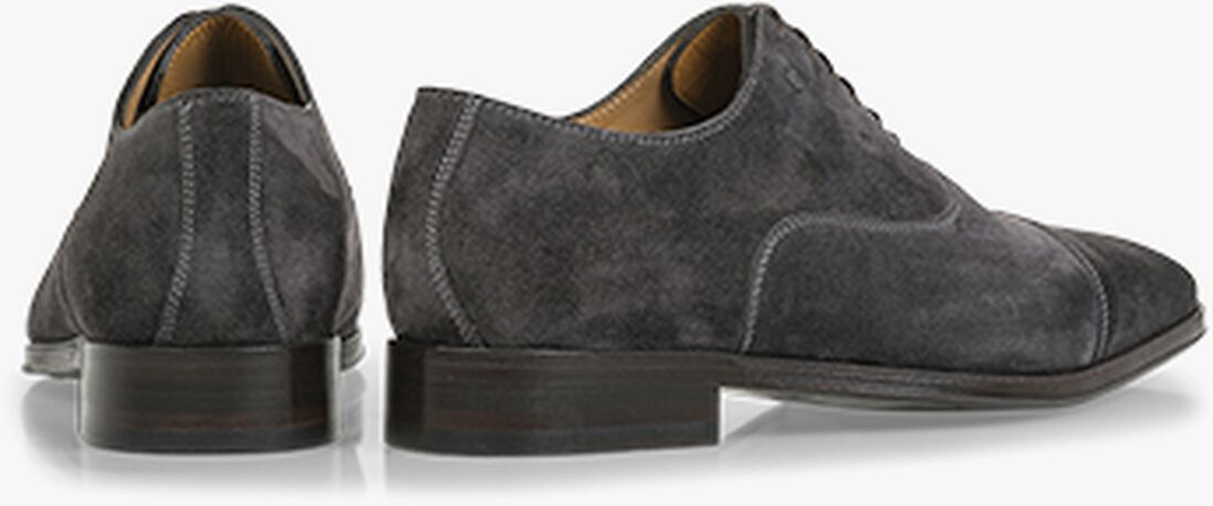 VAN BOMMEL grijze van bommel nette schoenen sbm-30088