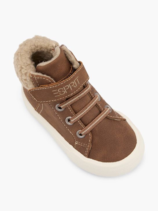 ESPRIT Hoher Stiefel Braun