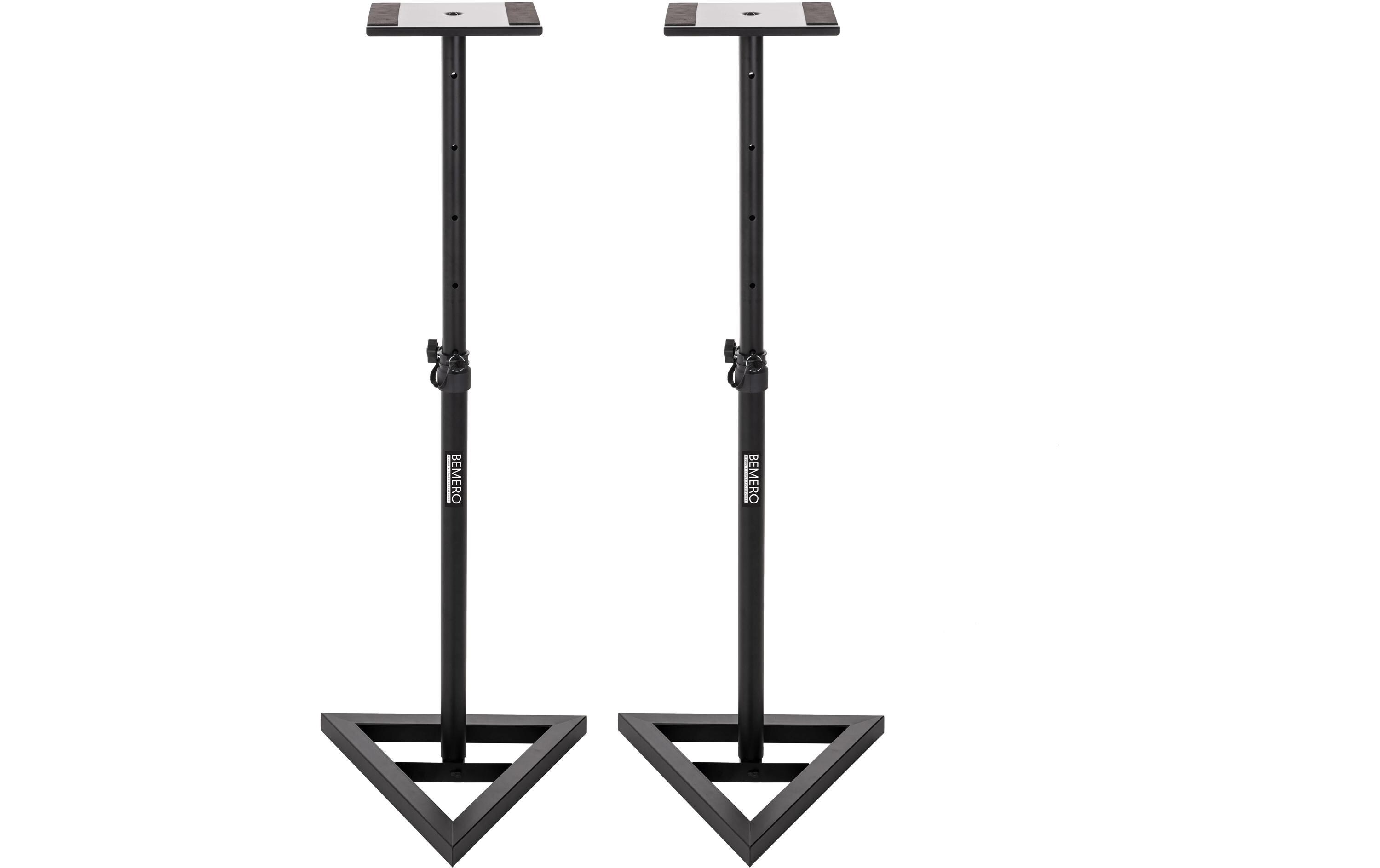Studiomonitore A7 V Kit 2 Schwarz<br>2x Aktivlautsprecher mit Iso-Pads, Kabel und Ständer