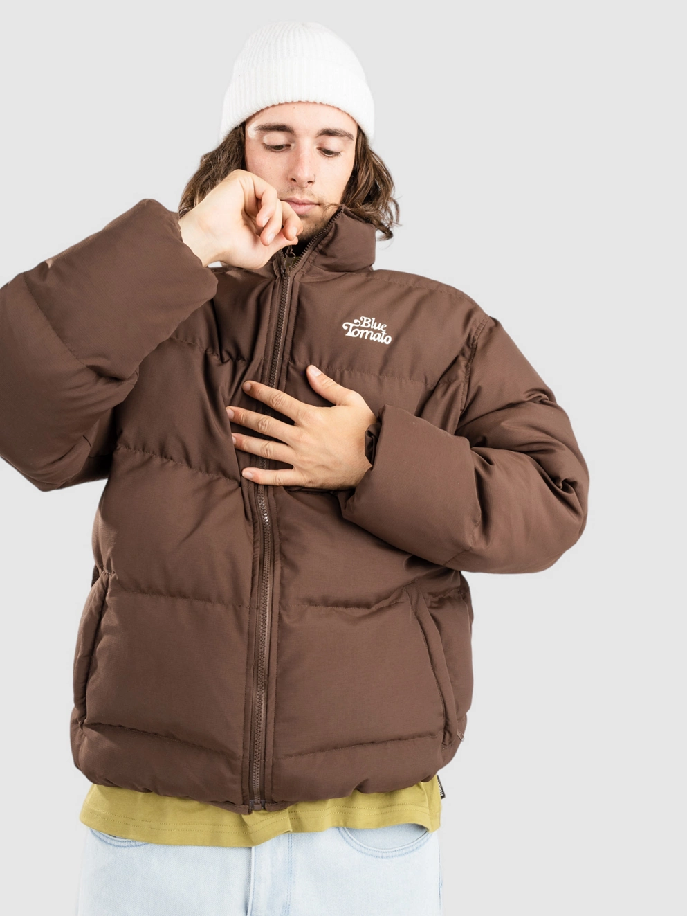Blue Tomato Puffer Jacket brown