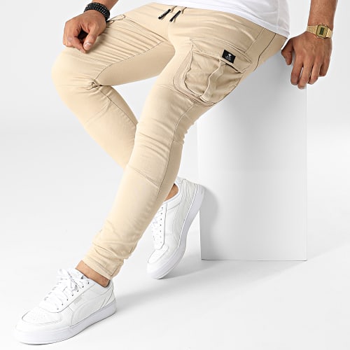 Pantalon Cargo 7165 Beige