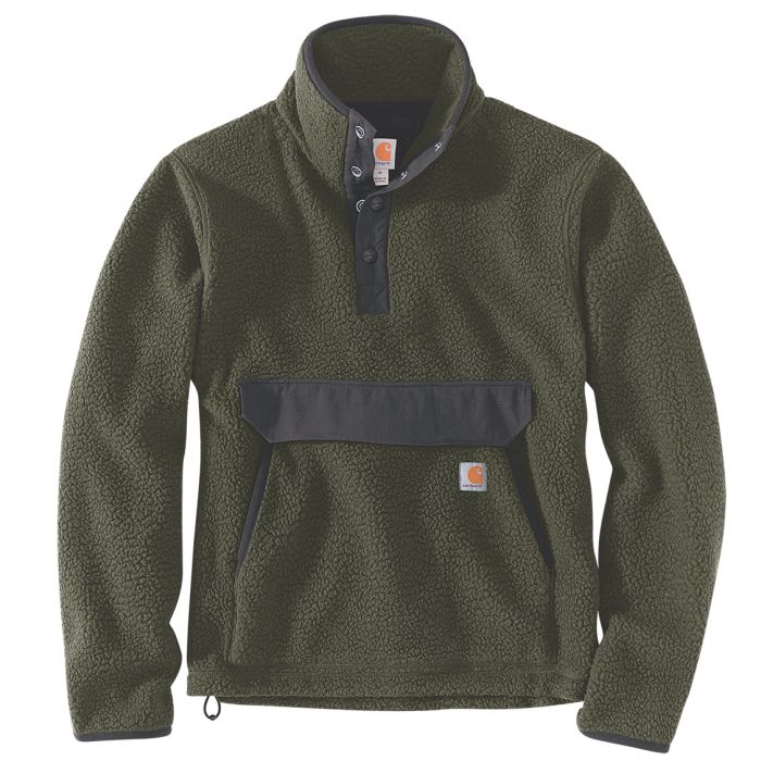 Relaxed Fit Fleece Pullover Men