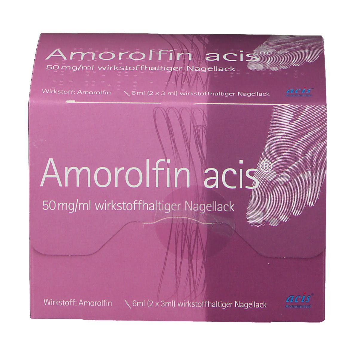 Amorolfin acis® 50 mg/ml wirkstoffhaltiger Nagellack