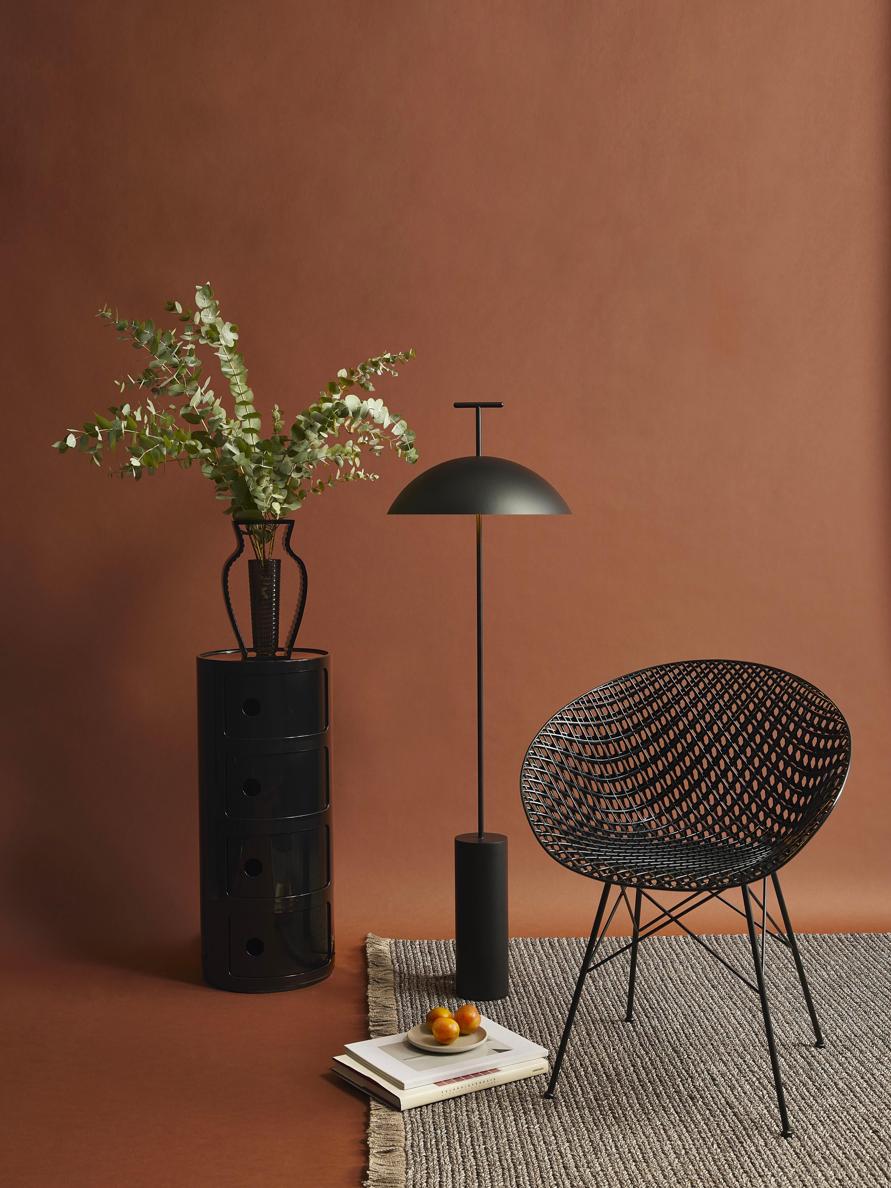 Kleine design LED-vloerlamp Geen-A, dimbaar