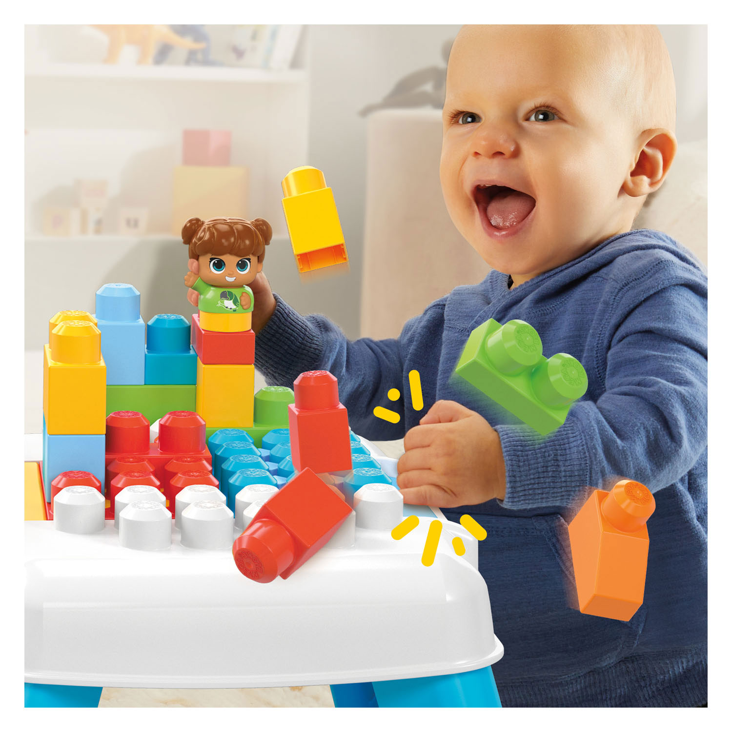 Mega Bloks - Build 'N Tumble Bouw Tafel