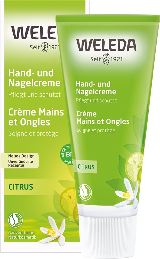 Weleda Hand- und Nagelcreme Creme Citrus Tb 50 ml