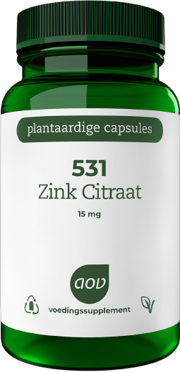 AOV 531 Zink Citraat 60 vegacaps
