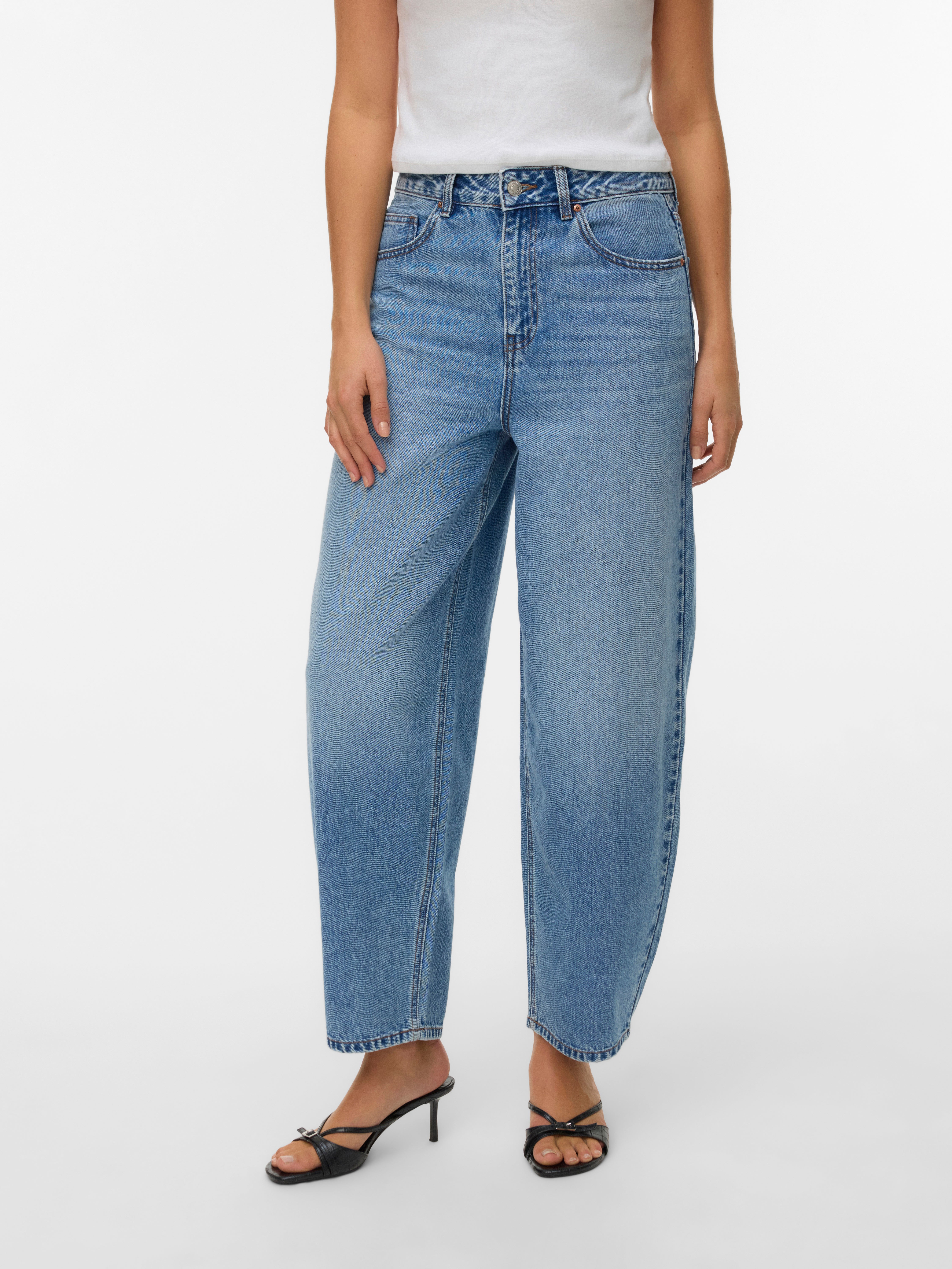 VMBILLIE High rise Barrel fit Jeans