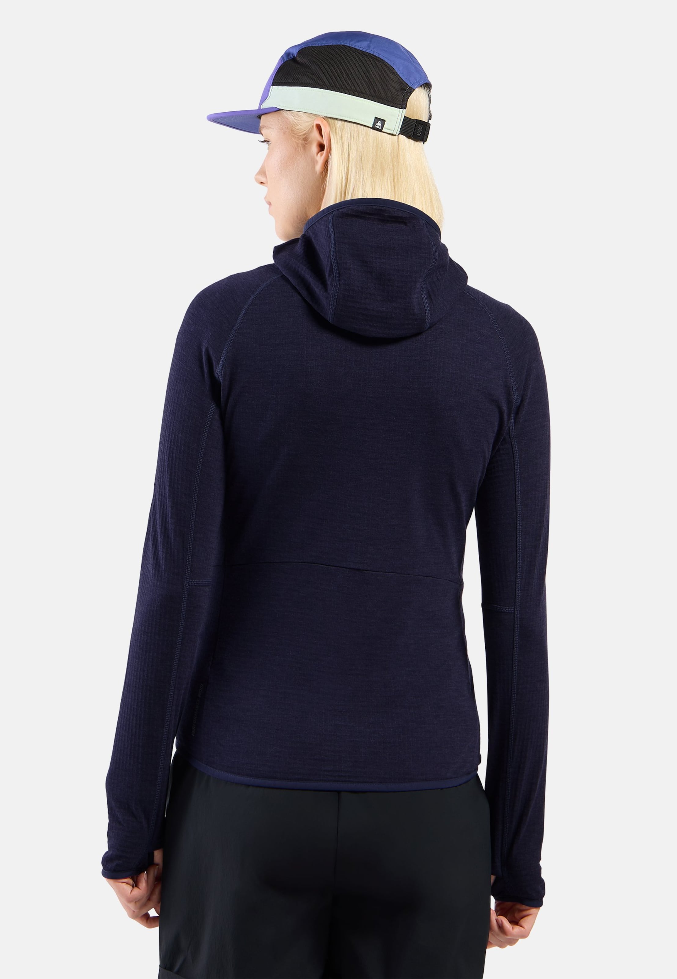 Ascent Mid Layer mit Kapuze und Reissverschluss in eclipse