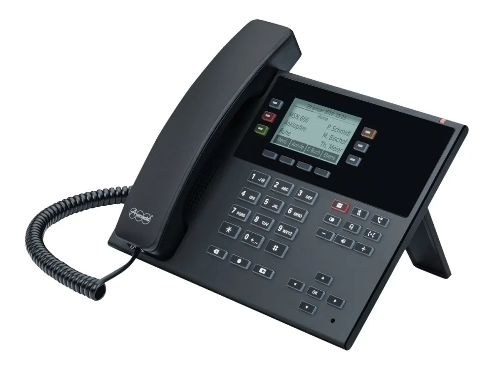 AUERSWALD-telefon COMfortel D-110 sort