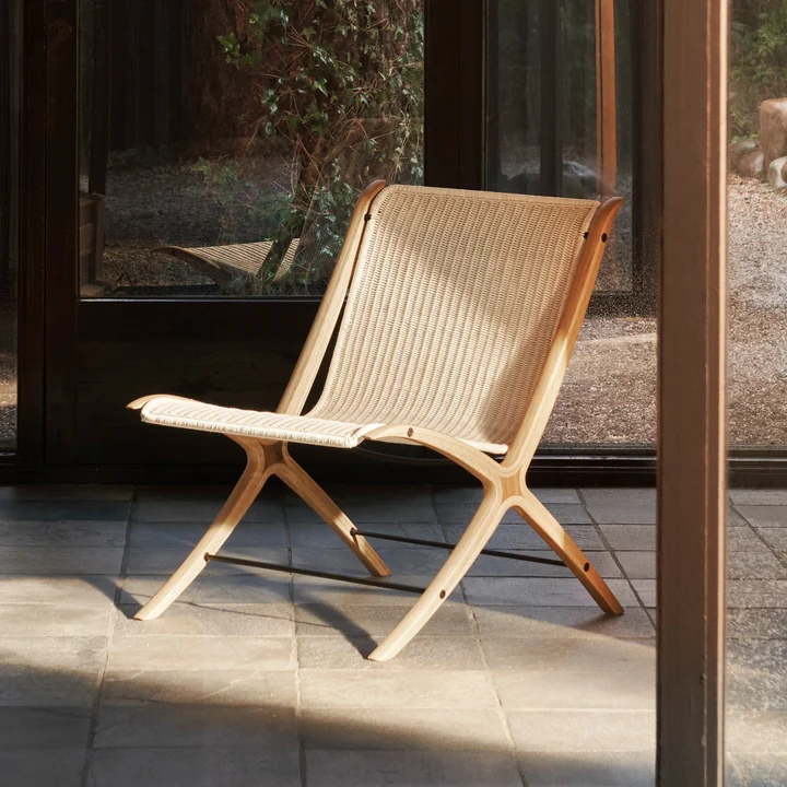 &Tradition - X HM10 Lounge Chair, Eiche lackiert