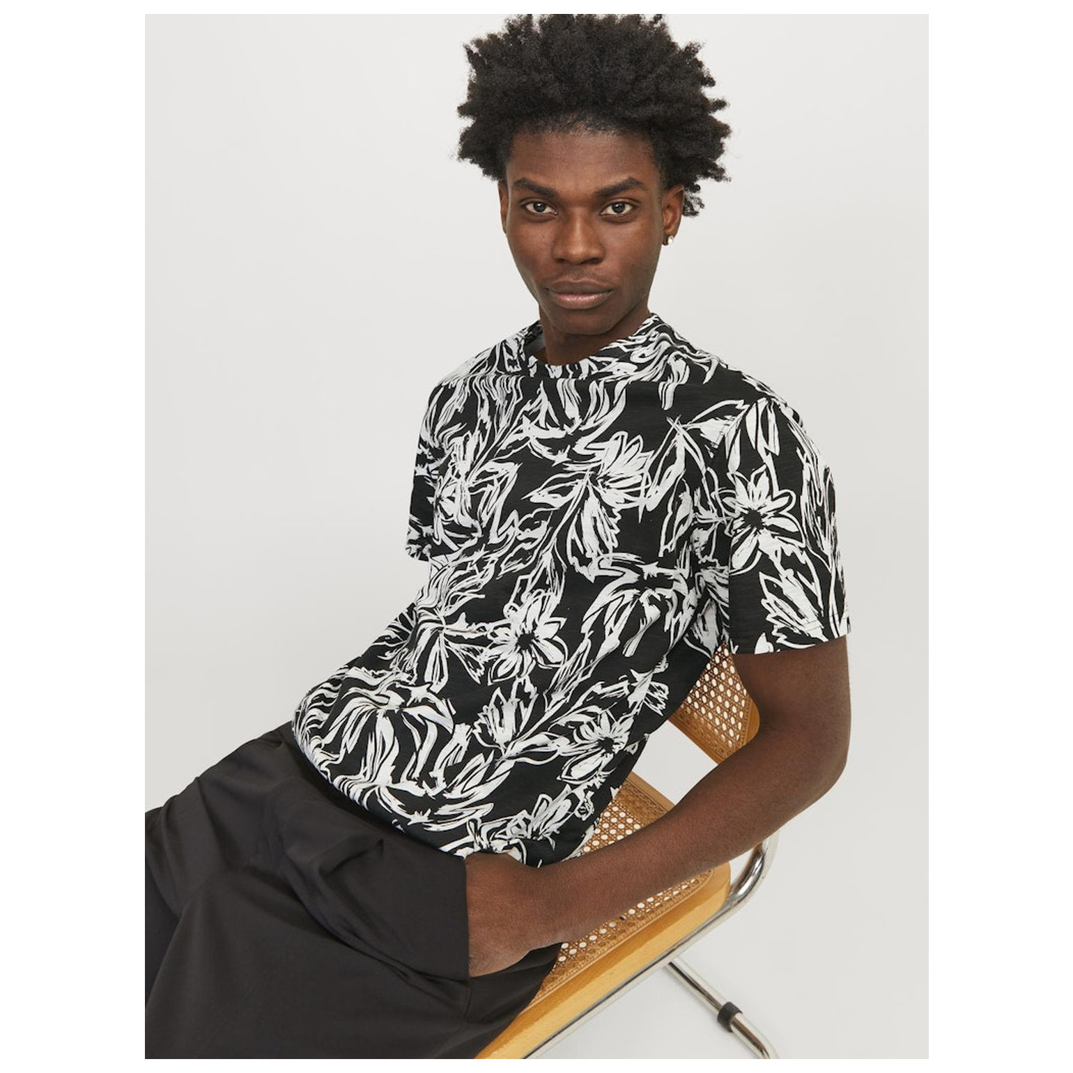 Jack & Jones JORLAFAYETTE AOP TEE SS CREW N