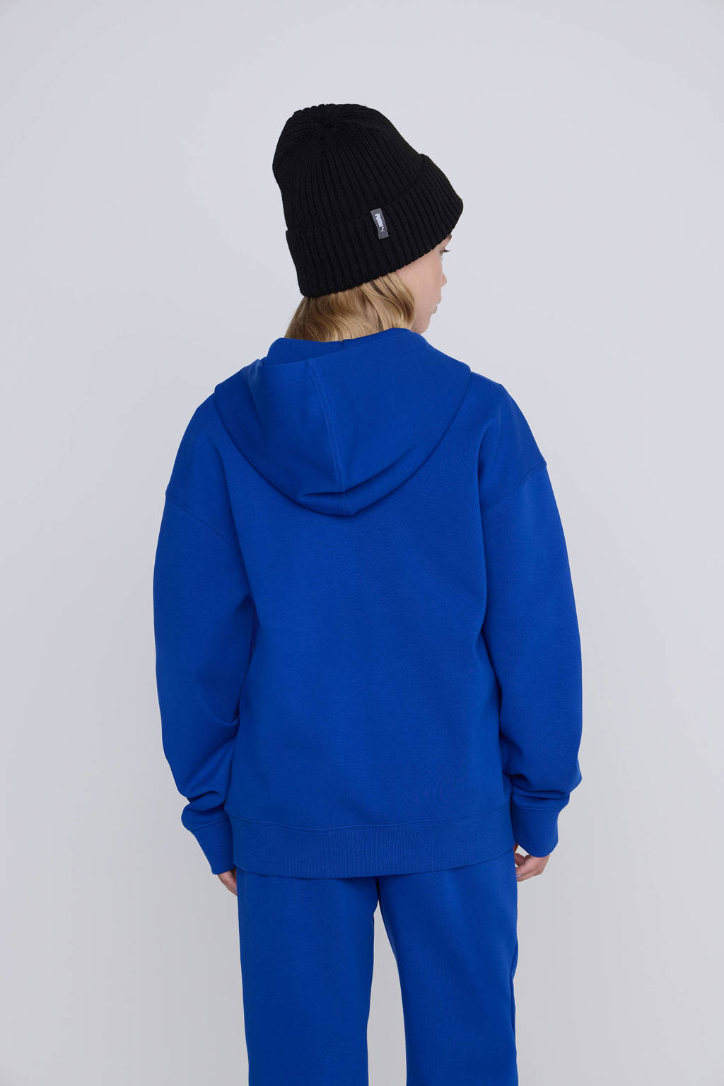 Coolcat Unisex Vest Charly met Capuchon Blauw