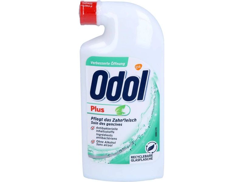 Odol Mundwasser Plus 125 ml Mundwasserkonzentrat für Zahnfleischschutz und frischen Atem