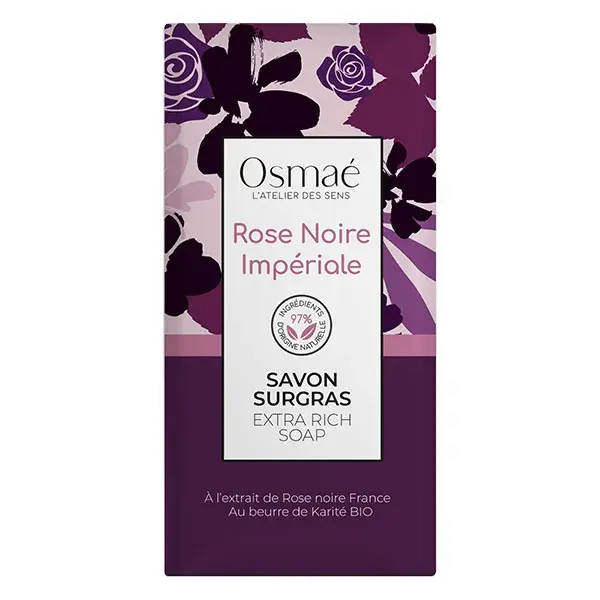 Sabonete Osmaé Imperial Rose em barra, 100g