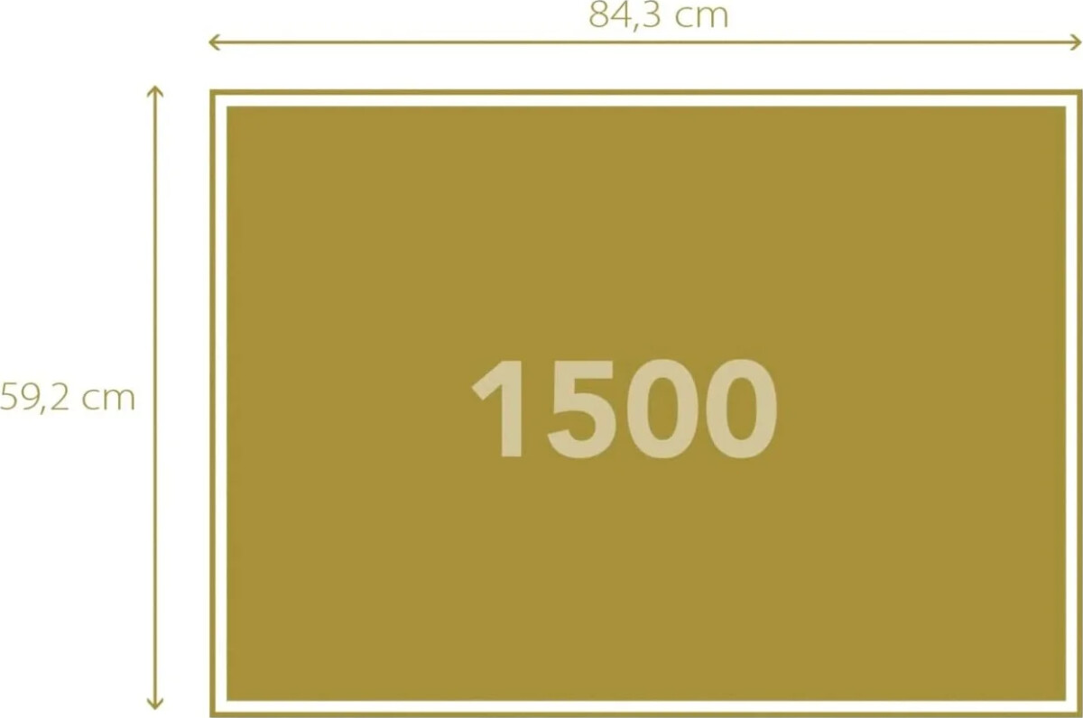Clementoni Puslespil - Hong Kong - High Quality - 1500 Brikker